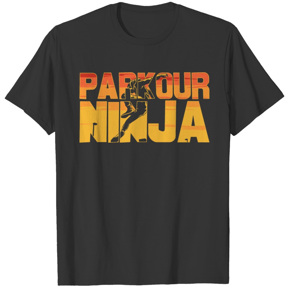 Parkour Ninja Retro Vintage Urban Lovers T-shirt
