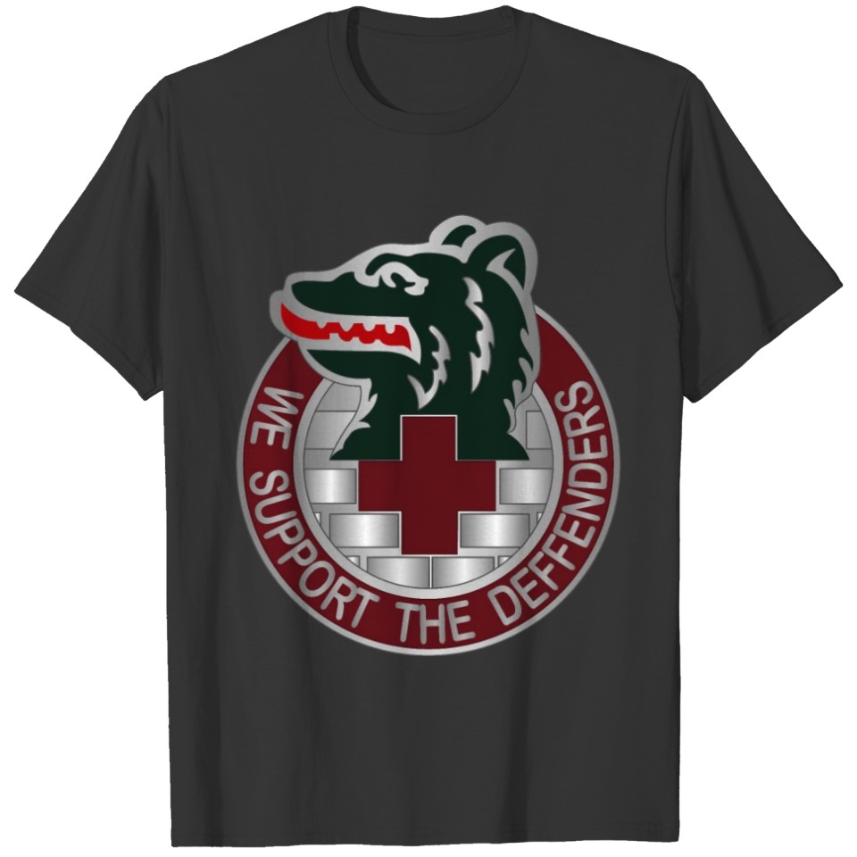 Army 279th Station Hospital DUI wo Txt X300 T-shirt