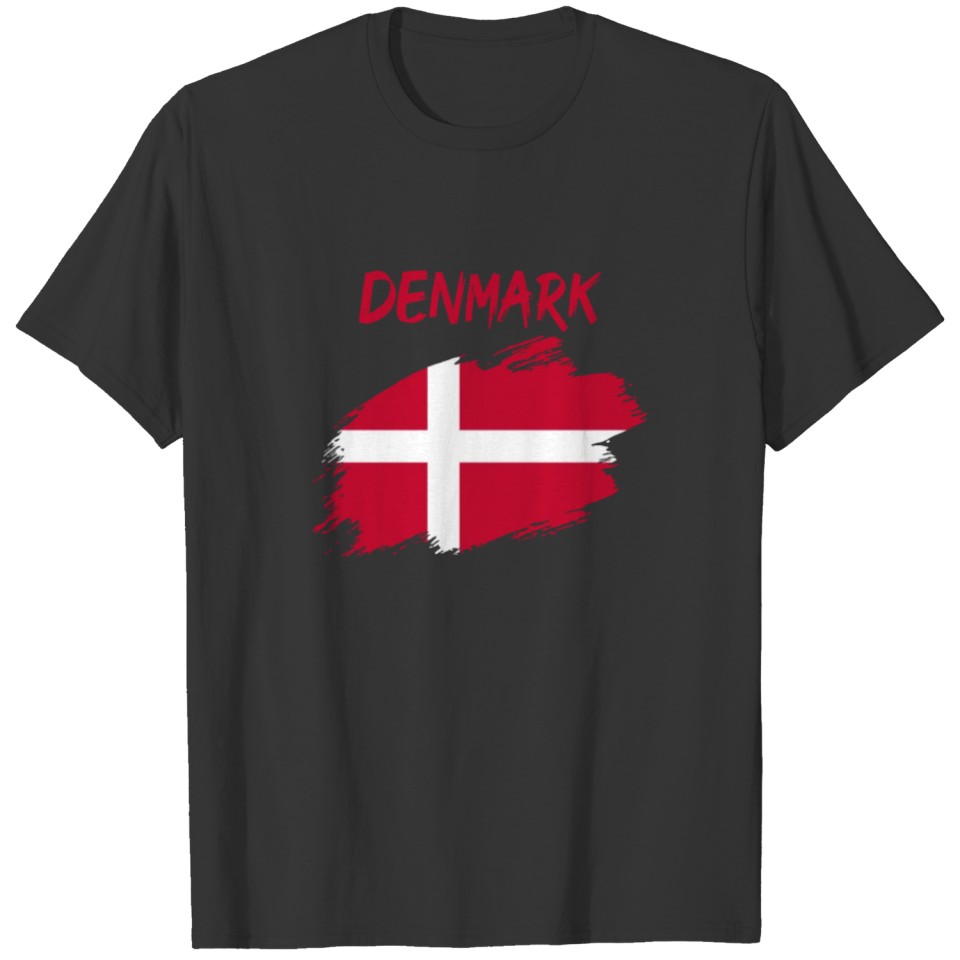 Denmark Danish flag T-shirt