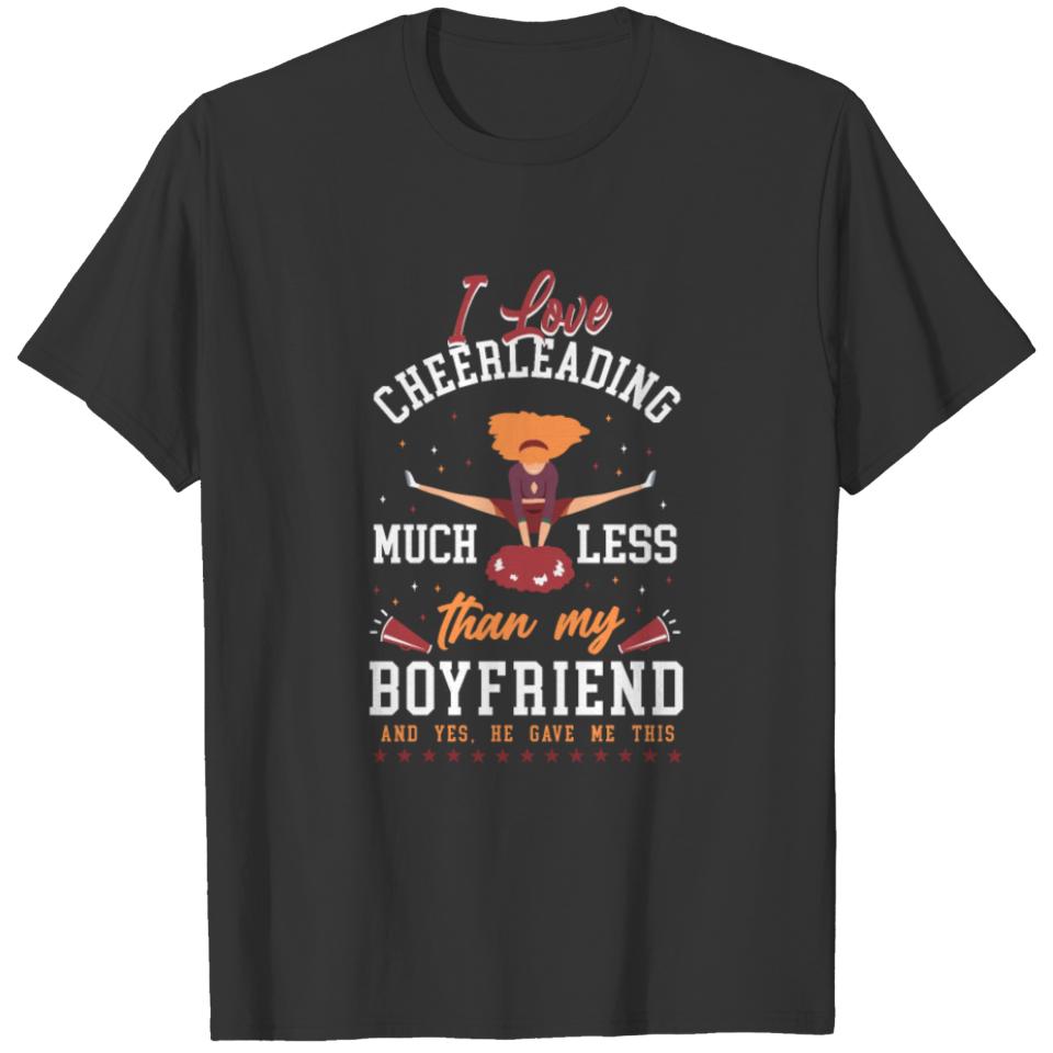 Cheer Cheerleading Boyfriend I T-shirt