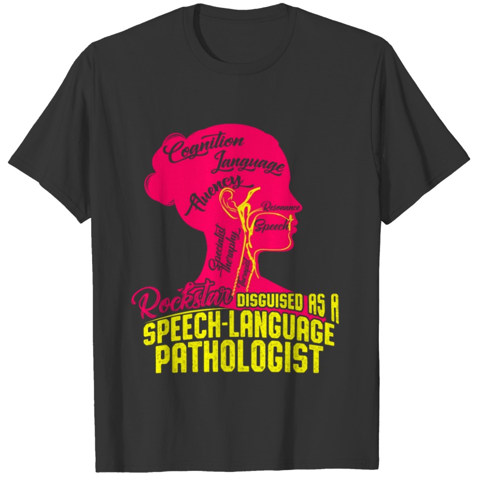 Speech Pathology Therapy Study Autism Awareness T-shirt