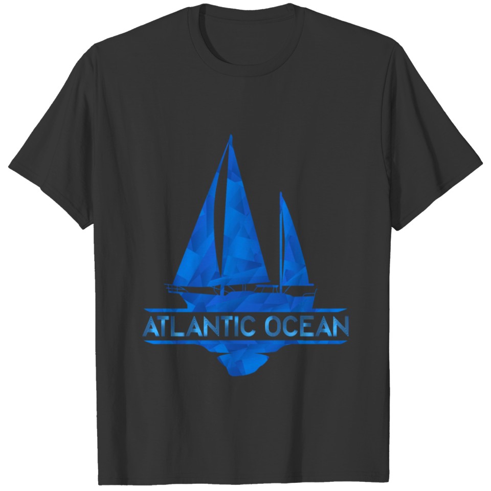 Atlantic Ocean Sailing T-shirt