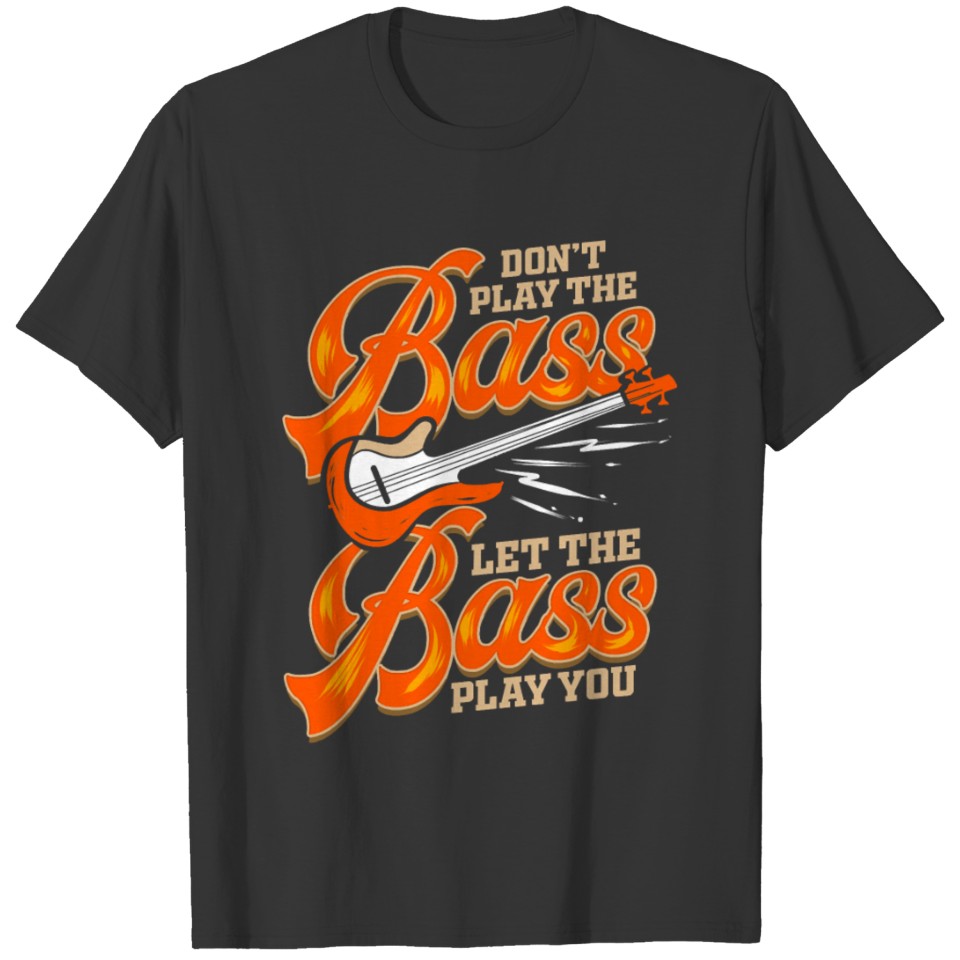 Guitar Bass Player Bassist Guitarist Bass Guitar M T-shirt