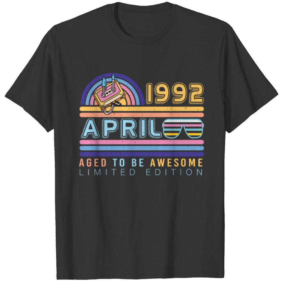 Birth Year April 1992 T-shirt