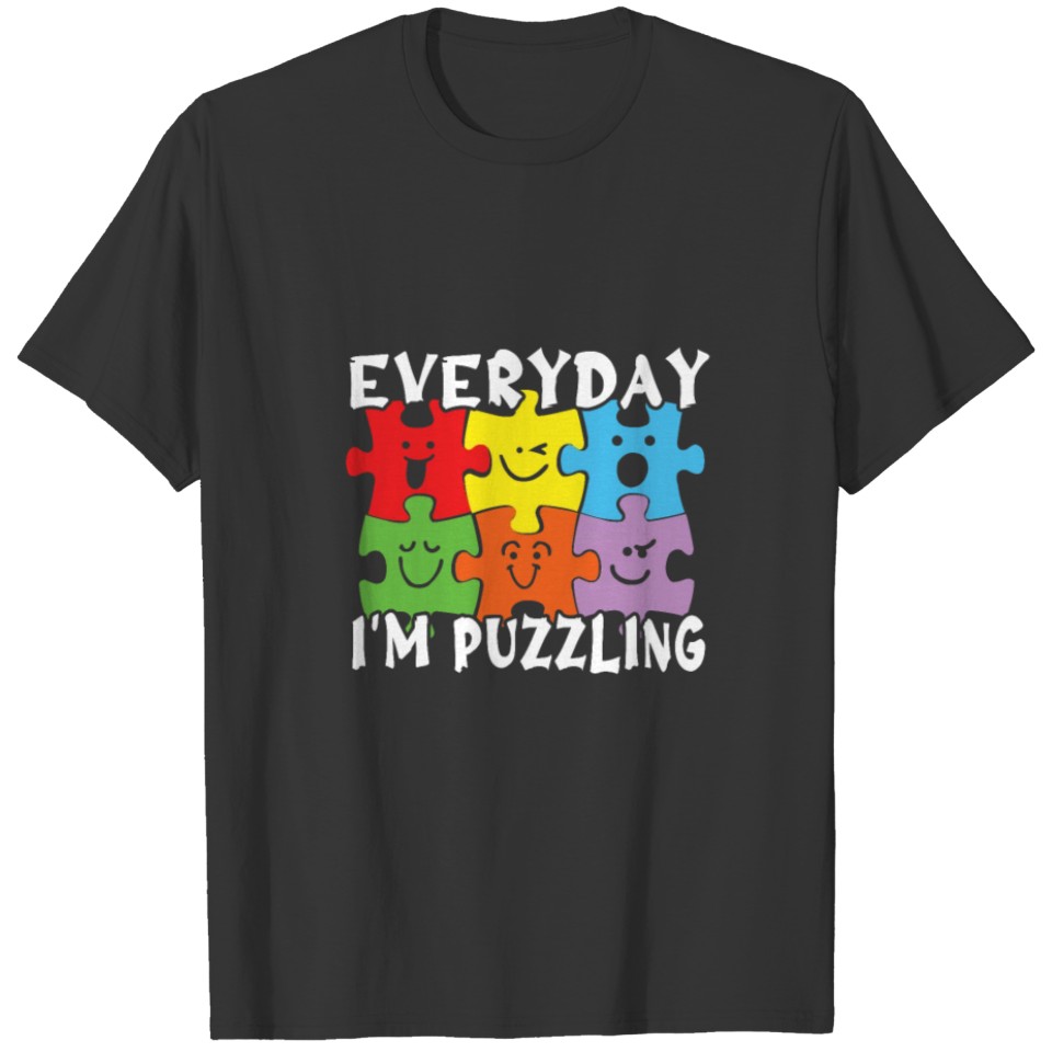 Everyday Puzzle Special Autism Awareness T-shirt