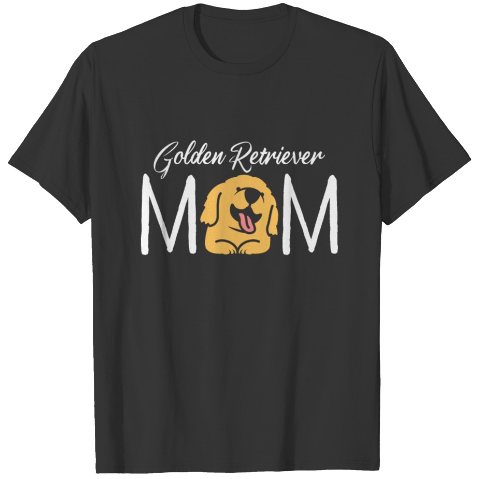 Funny Golden Retriever Mama Dog T-shirt