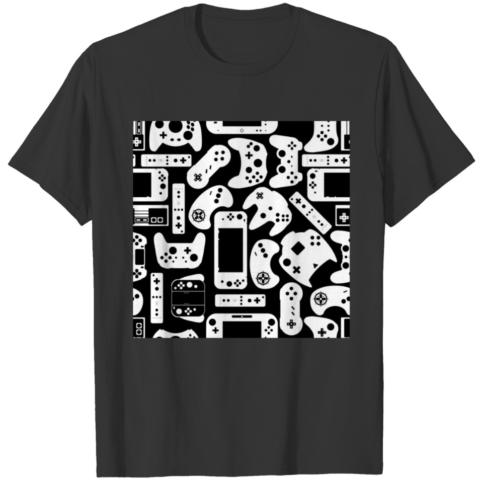 Gaming Printed Shirt Retro Gaming World T-shirt
