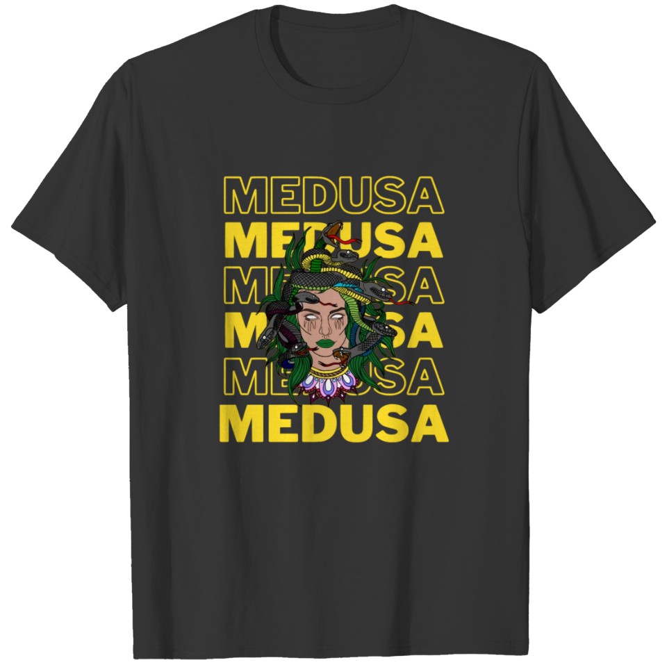 the green lips medusa T-shirt