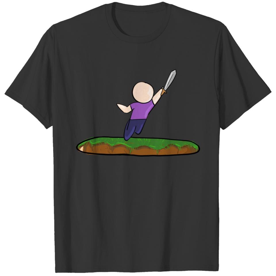 game game player gamble swordsmen gamer T-shirt
