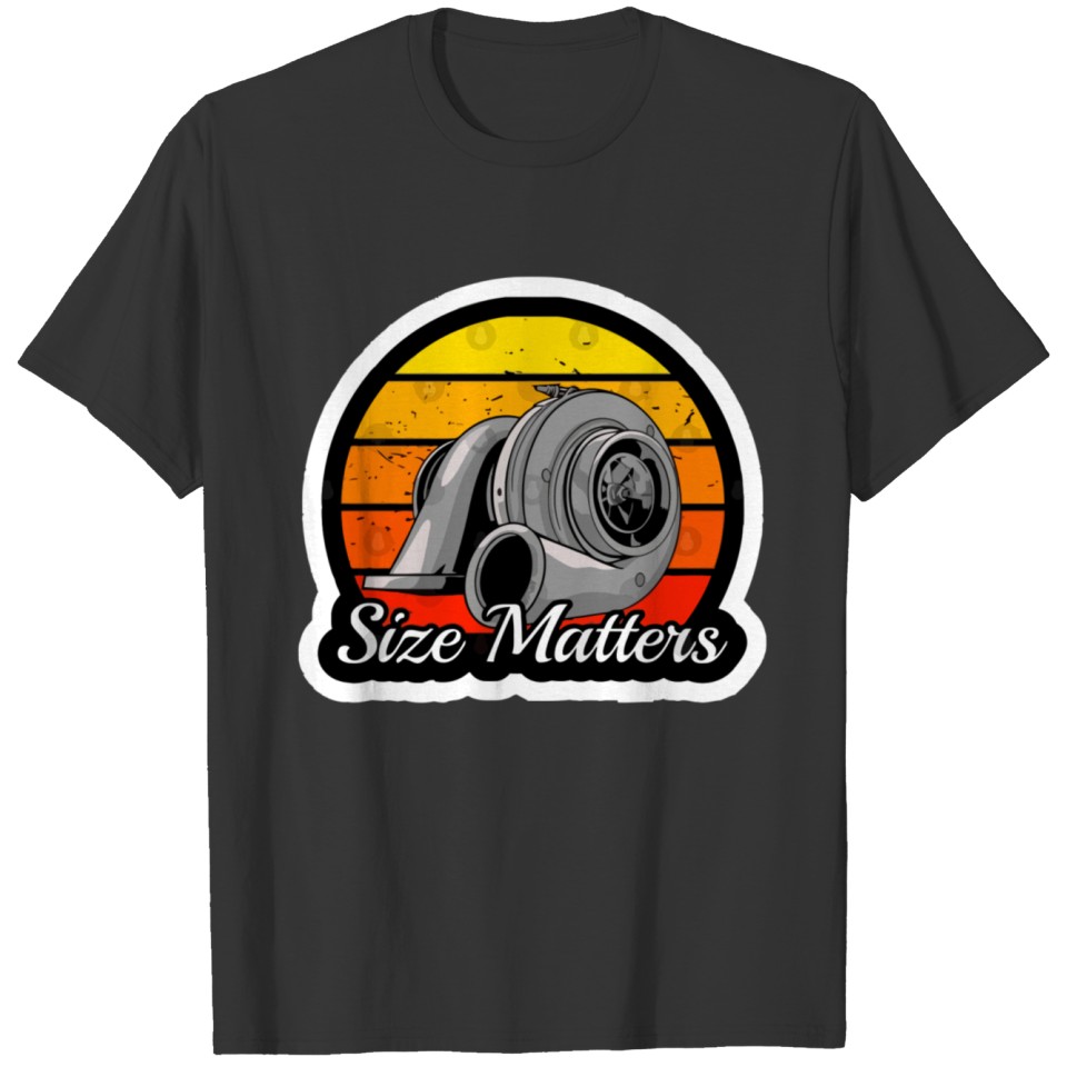 turbo size matters T-shirt