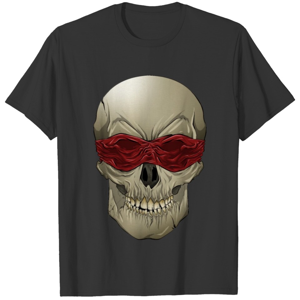See No Evil Skull T-shirt