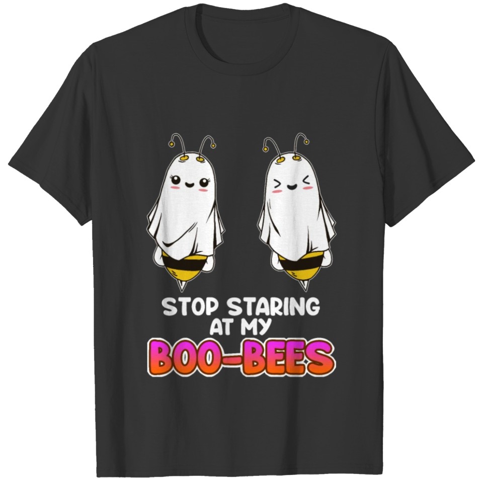 Stop Staring at my Boo-Bees Bees Beekeeper Women T Shirts