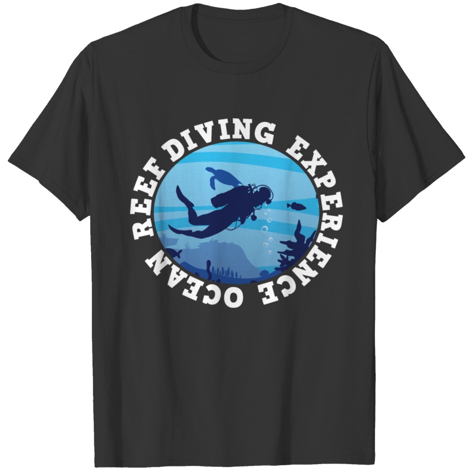 Diving Sea Marine Life Reef Ocean T-shirt