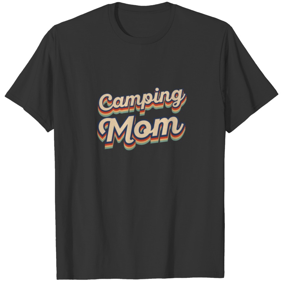 Camping Neodhlamini Camping Mom Mom T-shirt