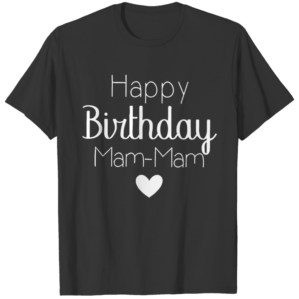 Happy Birthday Grandma Toddler T Shirt Grammy T-shirt