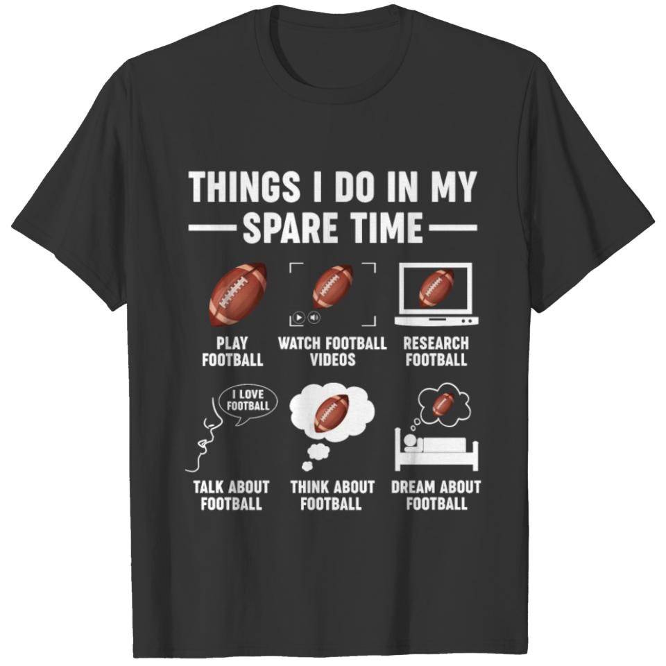 American Football Fan Funny Football T-shirt