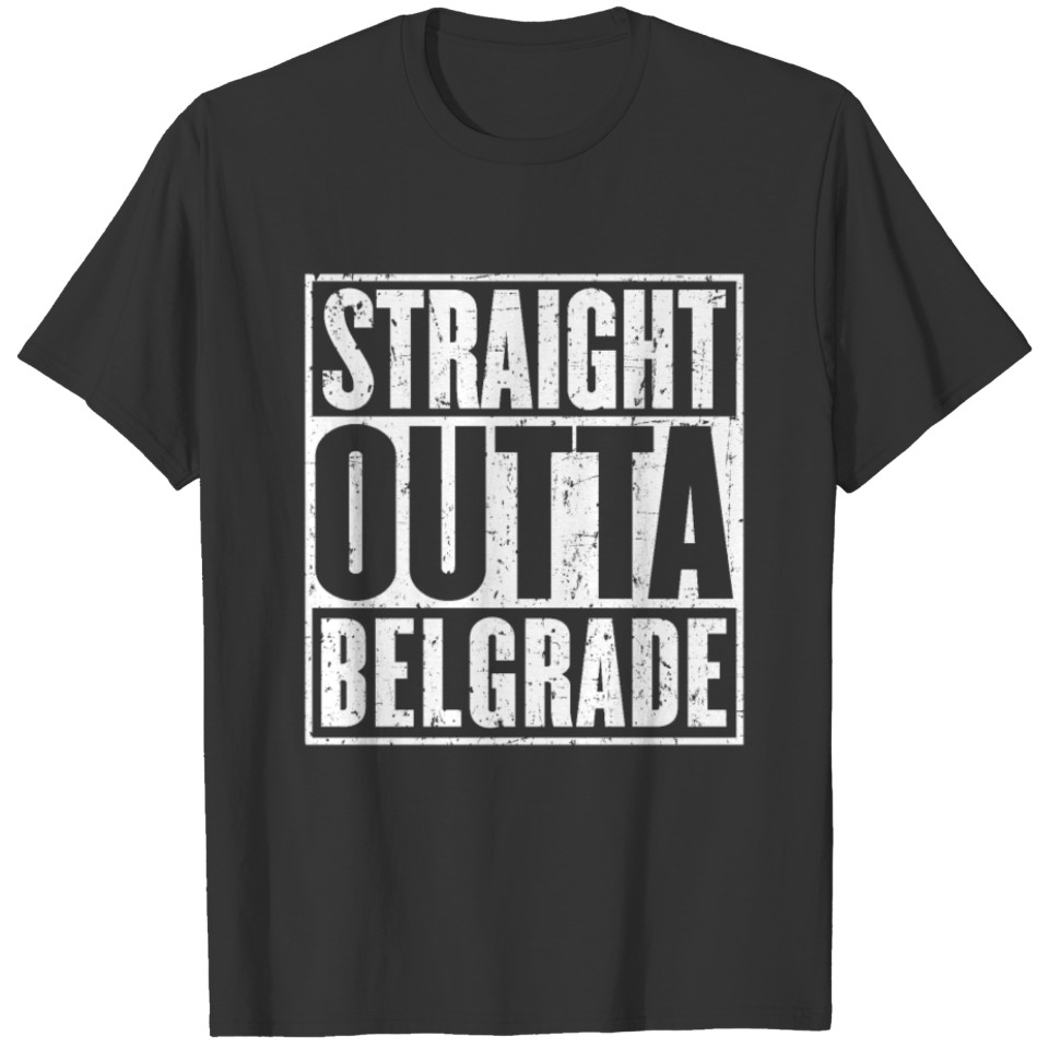 Straight Outta Belgrade Vintage T-shirt