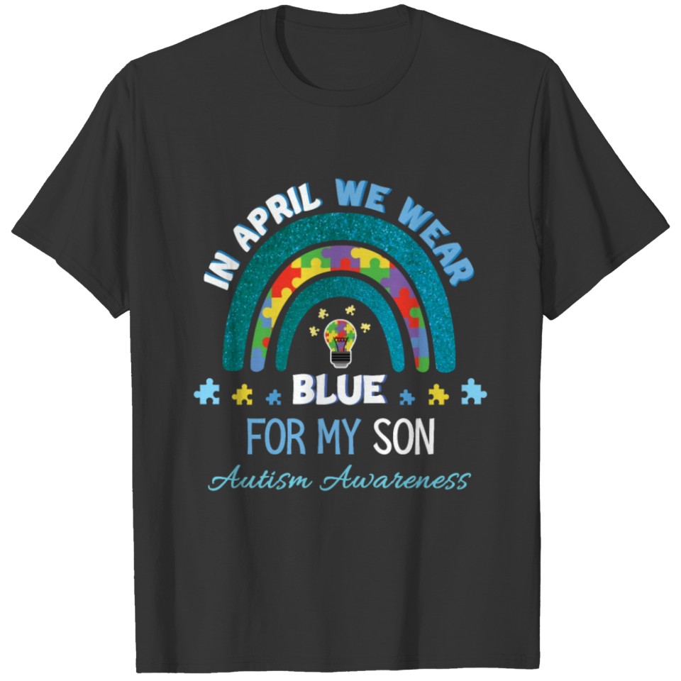 Son In April Special Autism Awareness T-shirt