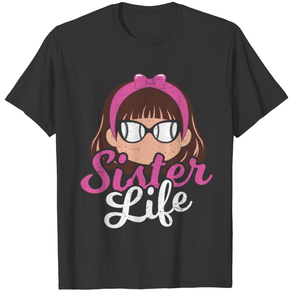 Sister Life - Baseball T-shirt