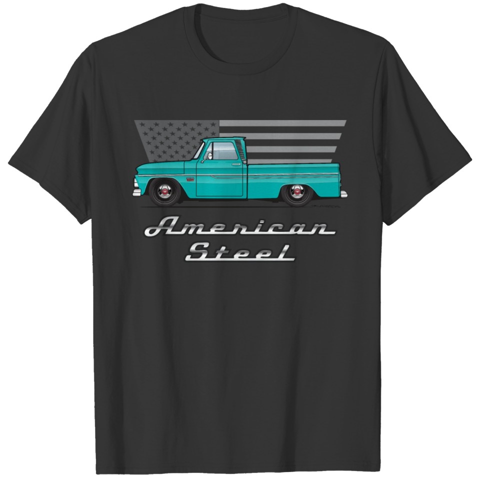 American Steet Crystal Turquoise T-shirt