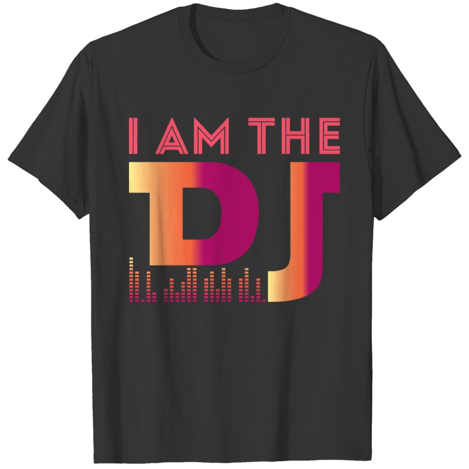 DJ Music Deejay Vinyl Electro Gift T-shirt