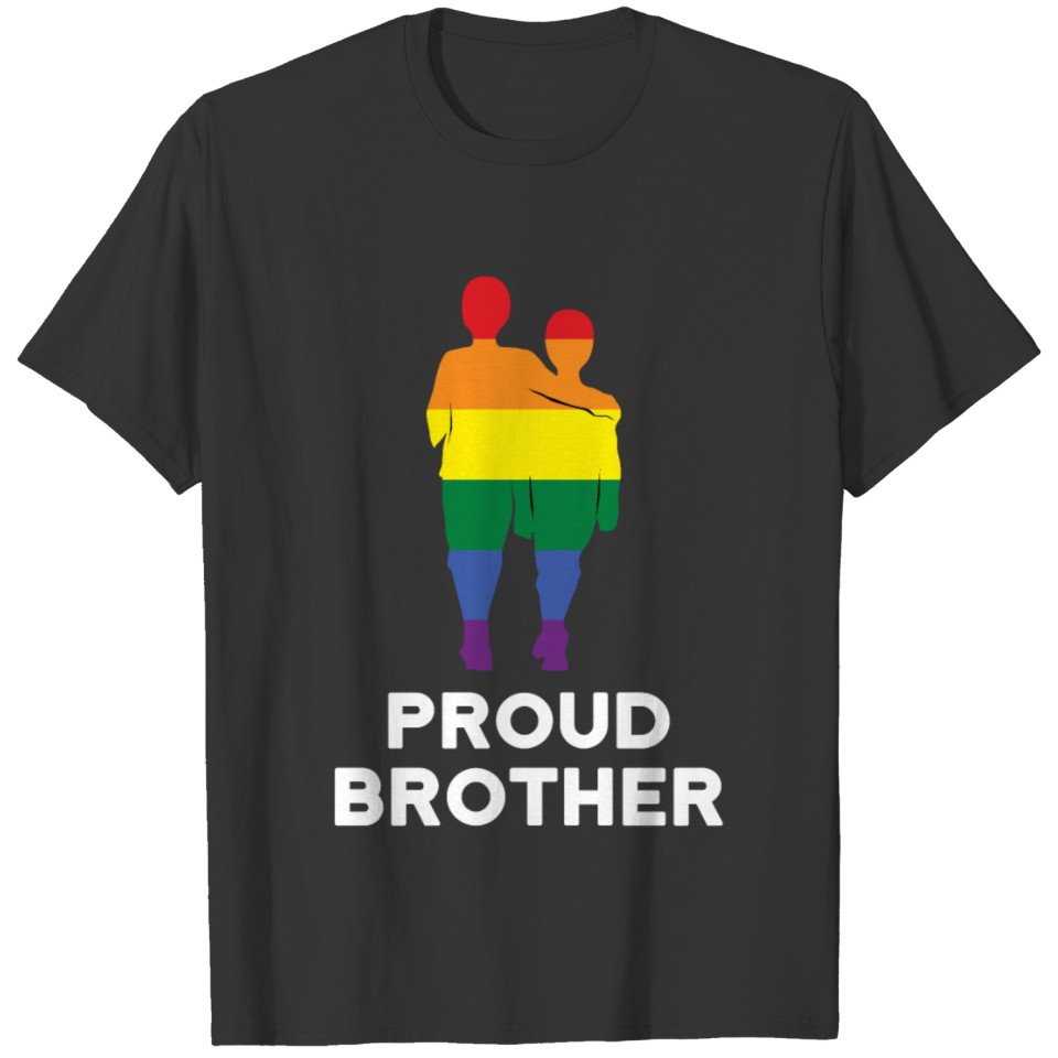 Bro Proud Brother Gay Pride LGBT Pride Month T-shirt