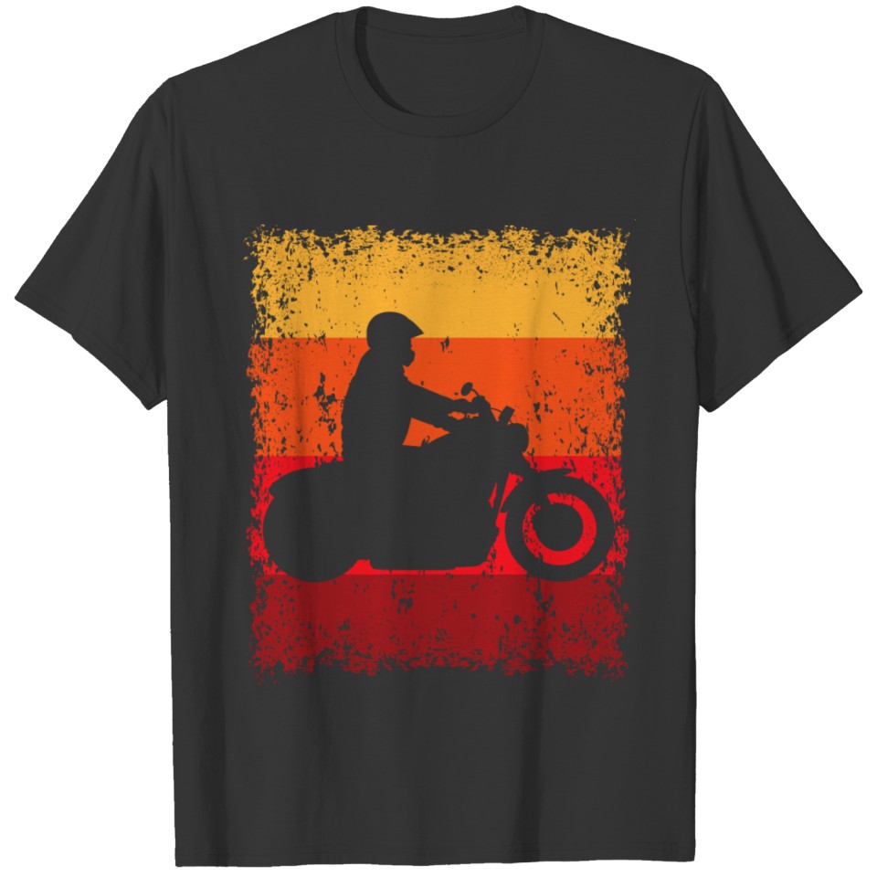 Biker Motorcycle Retro T-shirt
