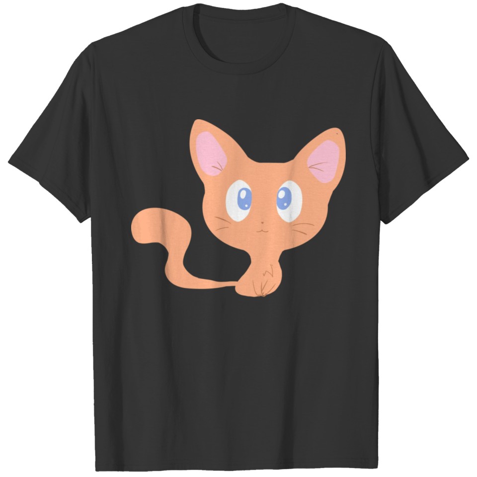 Cute Orange Kitty T-shirt