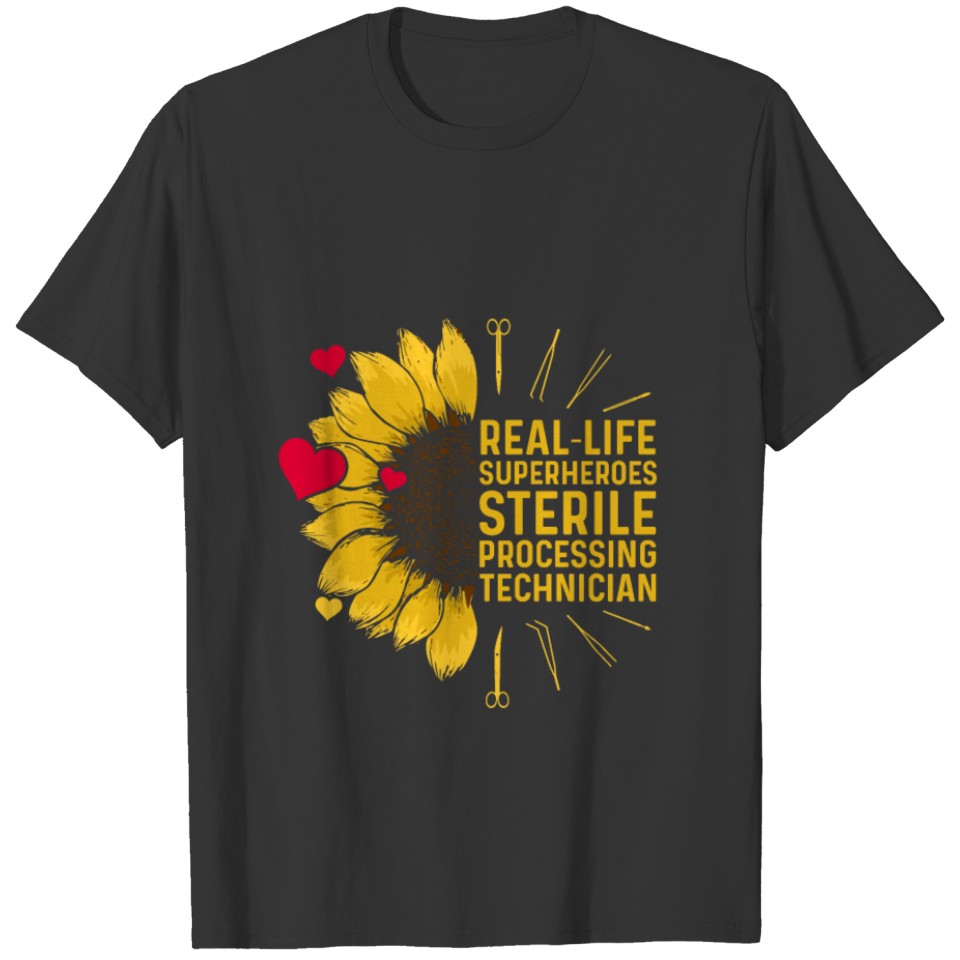 Sterile Processing Technician Real Funny Tech T-shirt