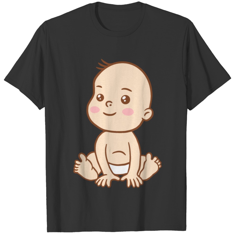 Cute Baby Sit T-shirt