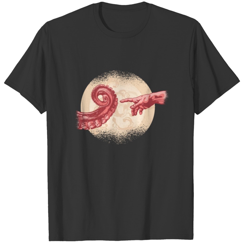 Octopus Tentacle Design for a Michelangelo Lover T-shirt