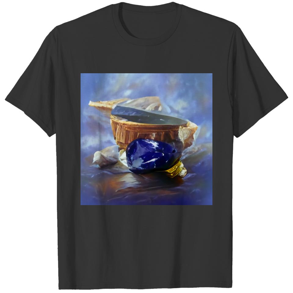 Lapis lazuli crystal gemstone T-shirt