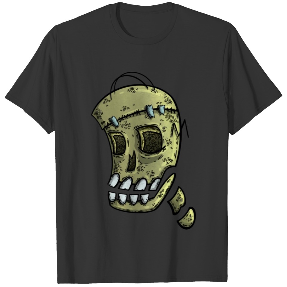 Skull of a zombie T-shirt