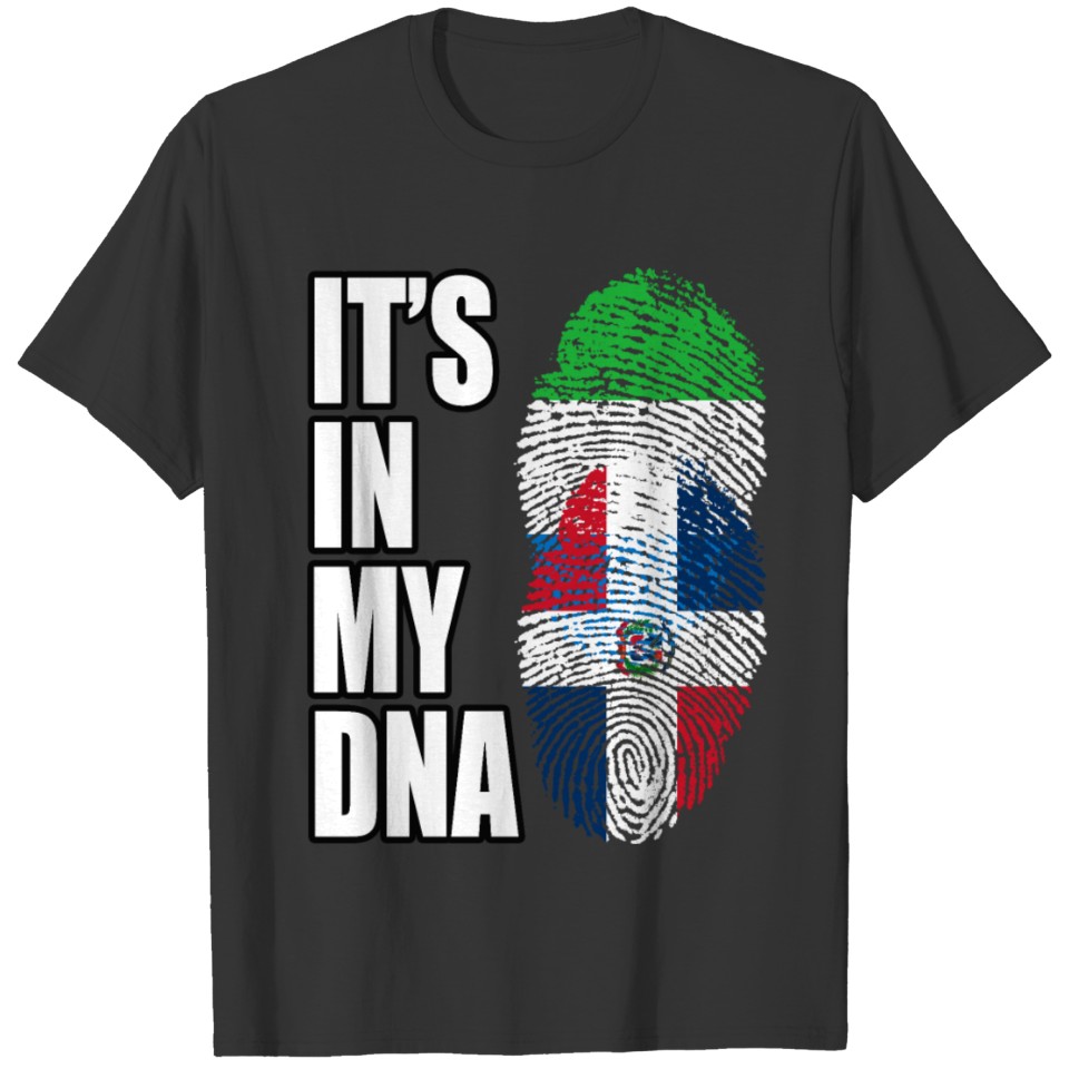 Sierra Leonean And Dominican Vintage Heritage DNA T-shirt