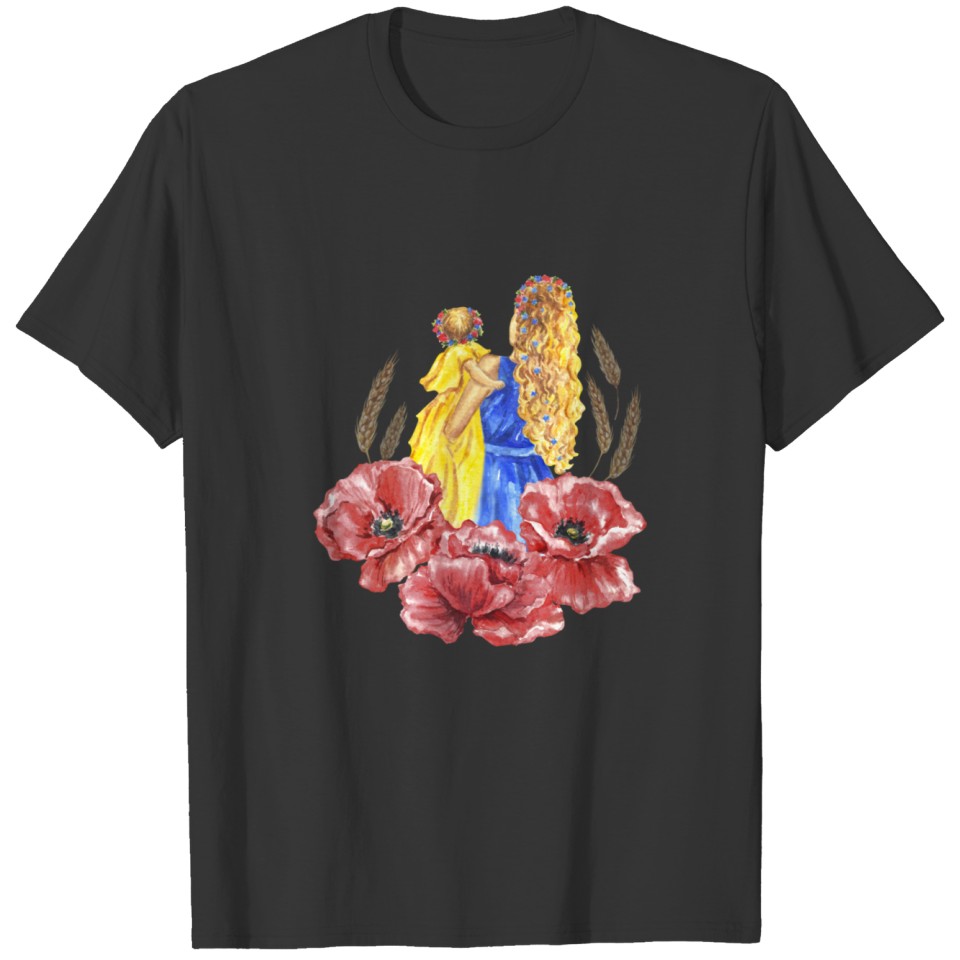 Ukraine mother baby T Shirts