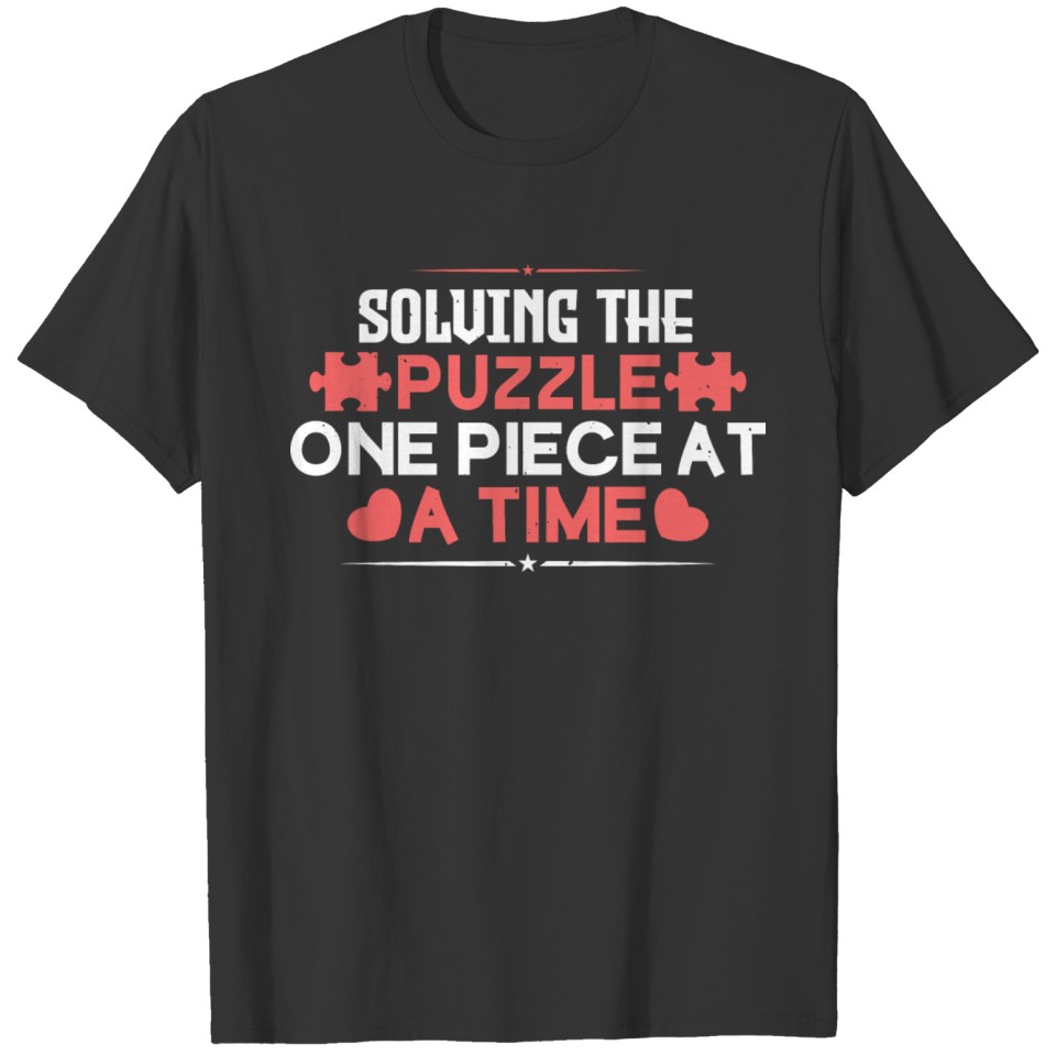 puzzle solving the puzzle Puzzle Shirt T-shirt