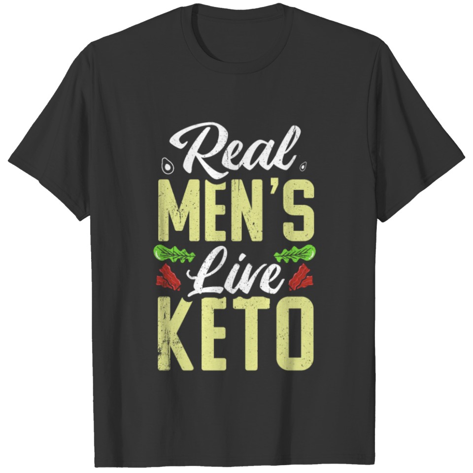 Keto Gift For Diet Calorie Bacon Ketogen Eggs T-shirt