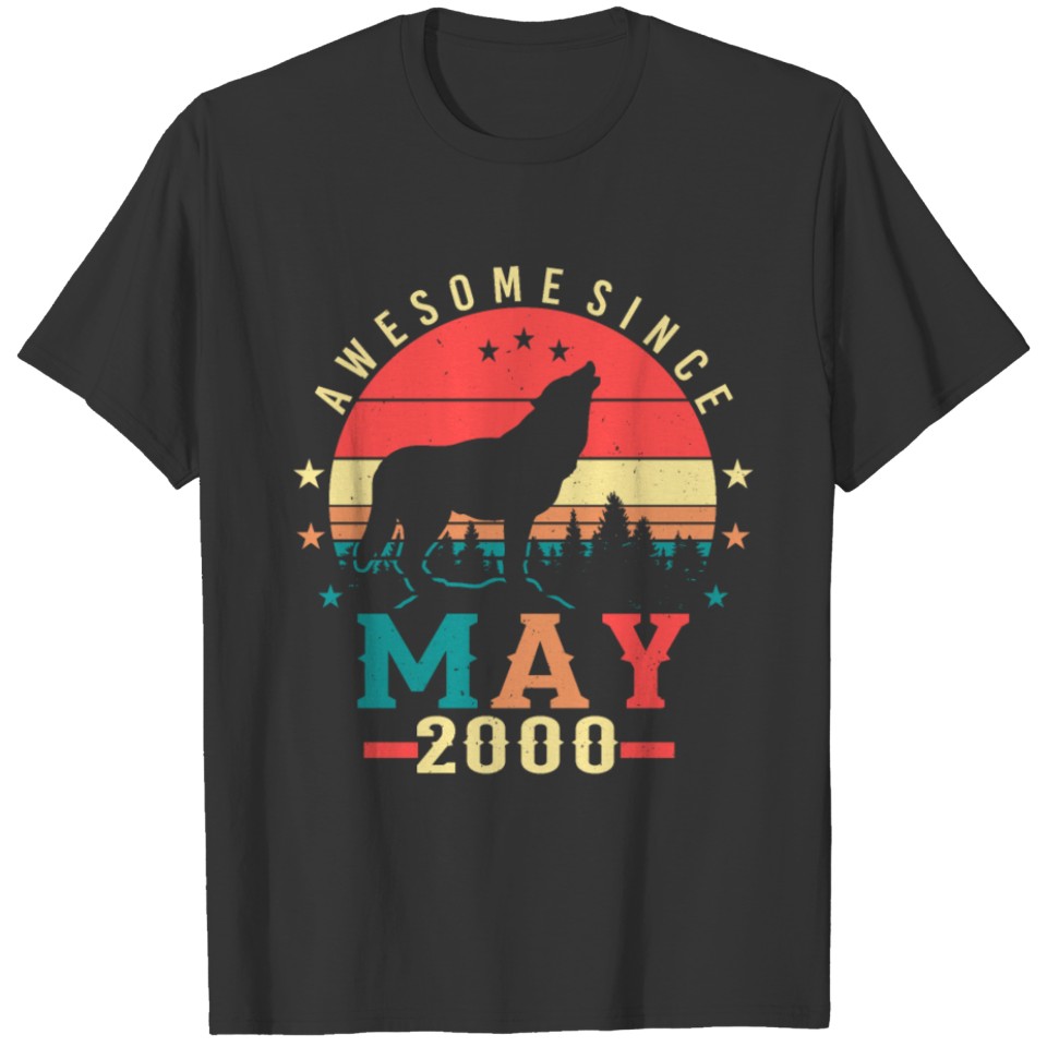 Gift Idea 2000 May T-shirt