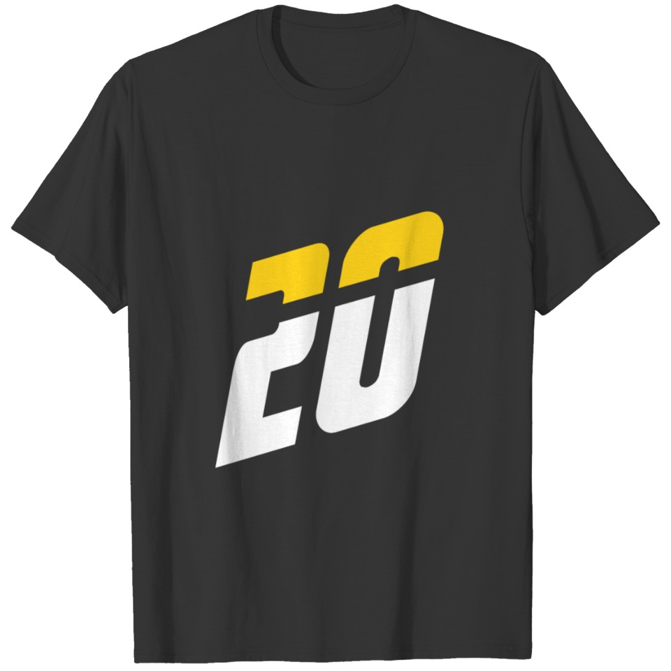 20 veinte Team numbers T-shirt