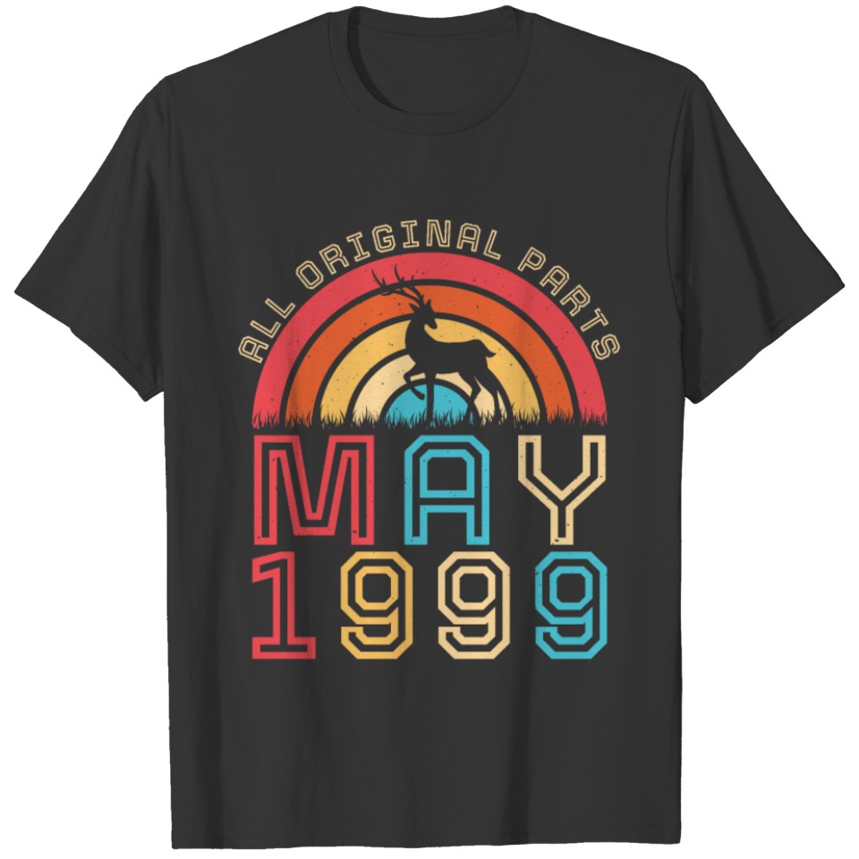 Birth Month Of May 1999 T-shirt