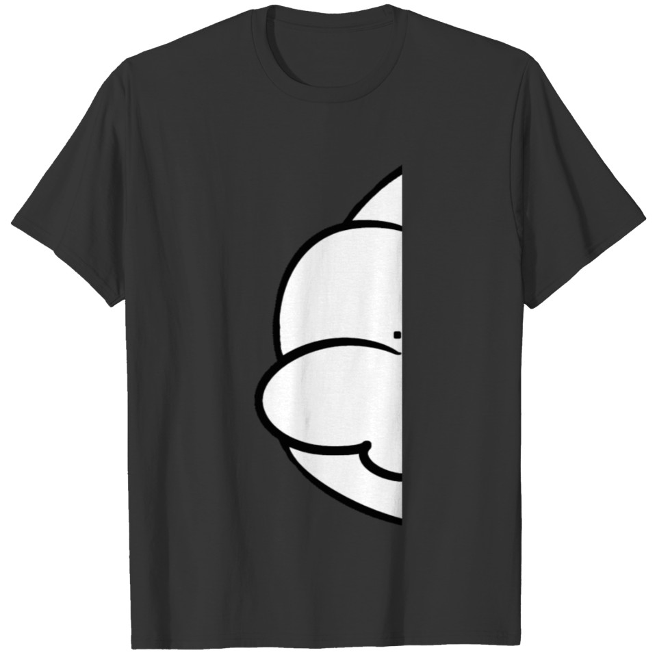 Hide and seek, funny cartoon, humorous shirt T-shirt