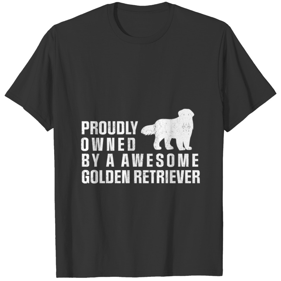 Proud Golden Retriever Golden Retriever Owner Gift T-shirt