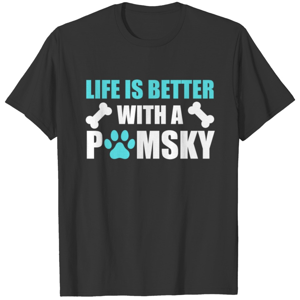 Cute Pomsky - Dog Lovers T-shirt
