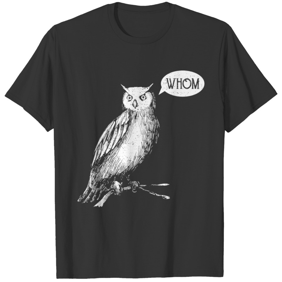Whom - bird T-shirt