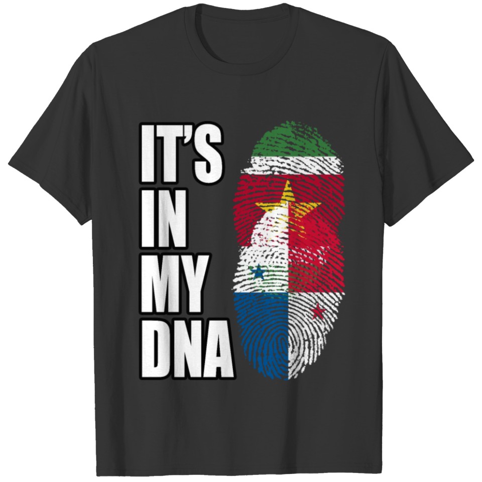 Surinamese And Panamanian Vintage Heritage DNA Fla T-shirt