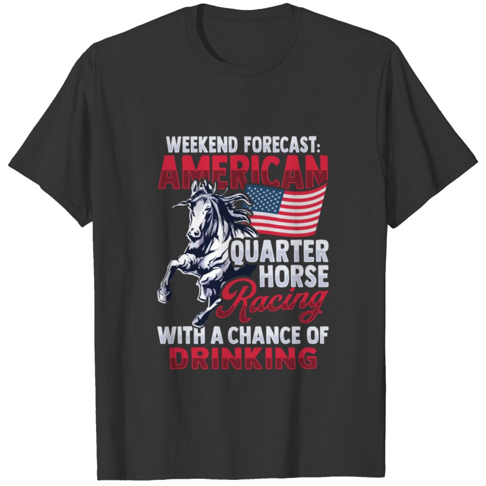 American Quarter Horse Racing Quarter Horse Rider T-shirt