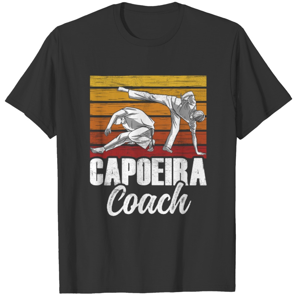 Capoeira Coach Brazilian Martial Arts Hobby T-shirt