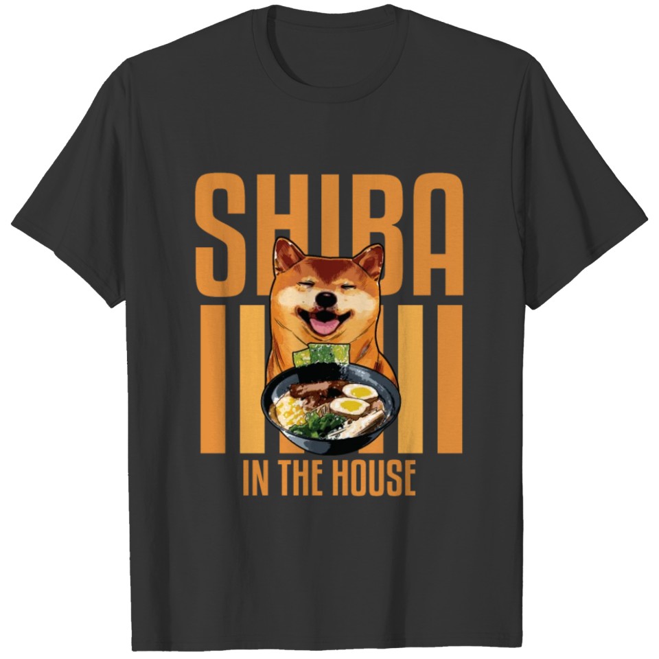 Shiba Inu In The House T Shirts