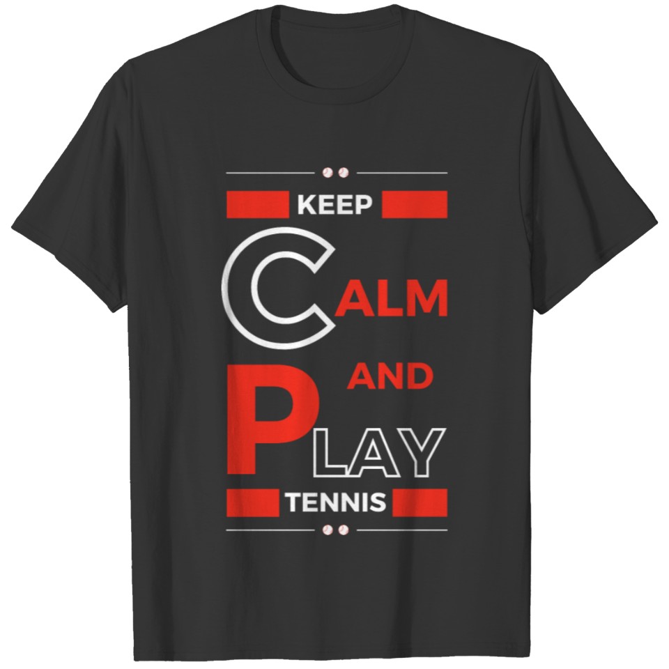 Play tennis T-shirt