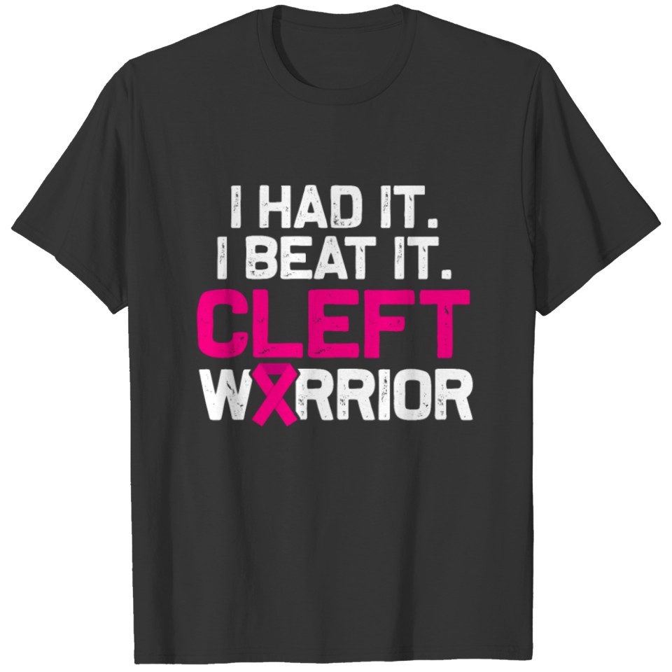 Cleft Palate Lip Fun Support Strong Awareness T-shirt